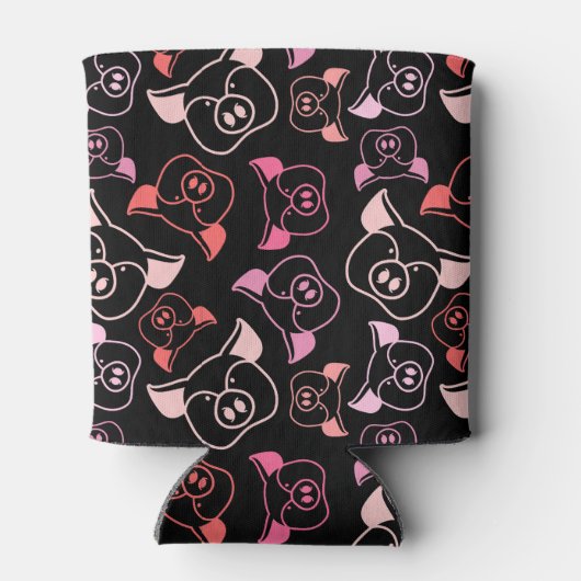 豚パターン 缶クーラー (裏面)