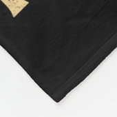 豚パパピッグラバーズダディーファーザーズデイ フリースブランケット (角)