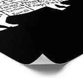 豚パーツフィリピーノフードバーベキューフィリピン人アドボーおもしろいポーク ポスター (角)