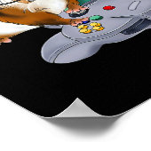 豚ビデオゲーム野生動物の動物ギフトギニア豚ガム ポスター (角)