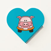 豚マンガ車 ノートブック (裏面)