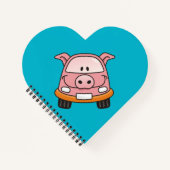 豚マンガ車 ノートブック (正面)