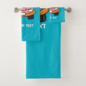 豚マンガ車 バスタオルセット (インサイチュ)