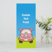 豚マンガ車 招待状 (スタンド正面)