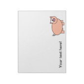 豚マンガ ノートパッド (回転)