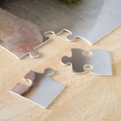 豚メダリオンテンダーロインにジャガイモと豆を添えた ジグソーパズル (側面)