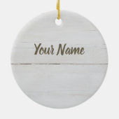 豚メダリオンテンダーロインにジャガイモと豆を添えた セラミックオーナメント (裏面)