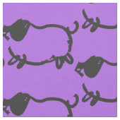 豚ユーモアのあるの年の誕生日選択カラー2 F ファブリック (クローズアップ)