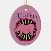 豚ローストクリスマスツリー セラミックオーナメント (右)