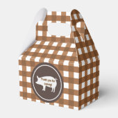 豚ローストユー感謝していパーティーボックス フェイバーボックス (正面サイド)