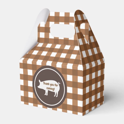 豚ローストユー感謝していパーティーボックス フェイバーボックス (正面サイド)