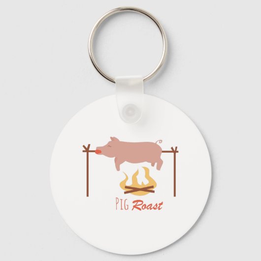 豚ロースト キーホルダー (正面)