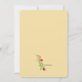 豚ロースト 招待状 (裏面)