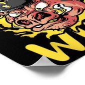 豚ローストBbqで豚を取得 ポスター (角)