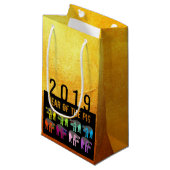 豚中国の新年〔占星術の〕十二宮図誕生日S抱き枕 スモールペーパーバッグ (正面アングル)