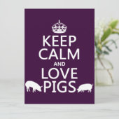 豚保の静けさと愛 招待状 (スタンド正面)