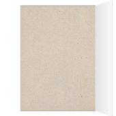 豚図解入りの、写真付きのアルファベット文字ノートカード (内側 (左))