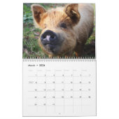 豚大切2025 カレンダー (3月 2026)