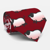 豚年ユーモアのある誕生日選択カラー4タイ ネクタイ (ロール)