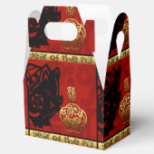 豚年中国の〔占星術の〕十二宮図誕生日お気に入りボックス2 フェイバーボックス (オープン)