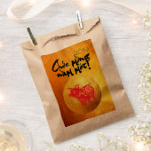 豚年2019ベトナム語の挨拶金ゴールド好意B フェイバーバッグ (クリップ留めされた状態)