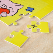 豚引用文顔 ジグソーパズル (側面)