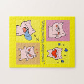 豚引用文顔 ジグソーパズル (横)