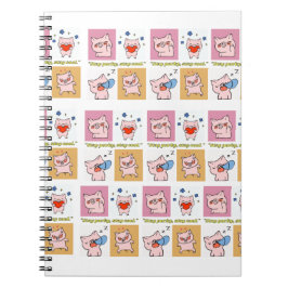 豚引用文顔 ノートブック