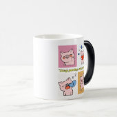 豚引用文顔 モーフィングマグカップ (正面右)