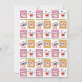 豚引用文顔 招待状 (裏面)