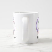 豚引用文 – 豚のスタイル ジャンボコーヒーマグカップ (裏面)