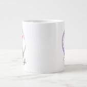 豚引用文 – 豚のスタイル ジャンボコーヒーマグカップ (正面)