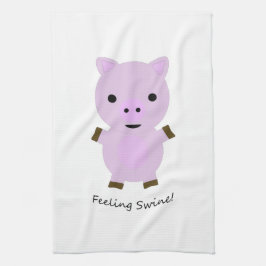 豚感じ豚 キッチンタオル