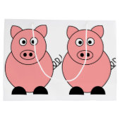 豚抱き枕 ラージペーパーバッグ (裏面)