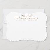 豚招待状 (裏面)