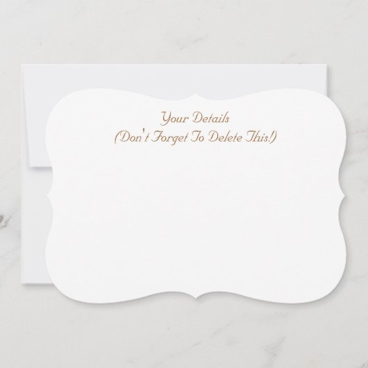 豚招待状 (裏面)