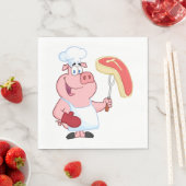 豚料理肉 スタンダードランチョンナプキン (インサイチュ)