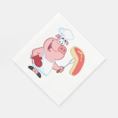 豚料理肉 スタンダードランチョンナプキン (角)