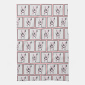 豚柄キッチンタオル キッチンタオル (縦)