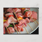 豚肉のペッパースキュー ポストカード (正面)
