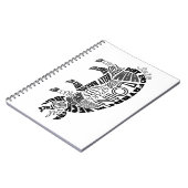 豚肉タイポグラム ノートブック (左側)