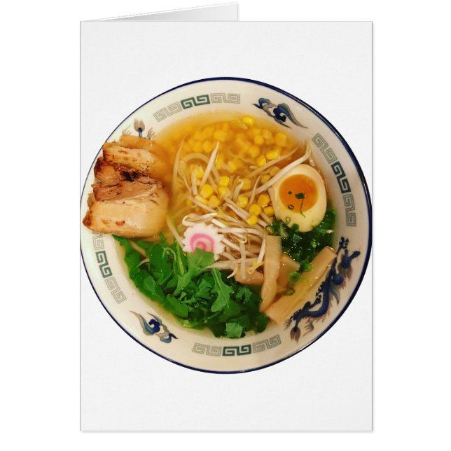 豚肉ラーメン麺スープ (正面)