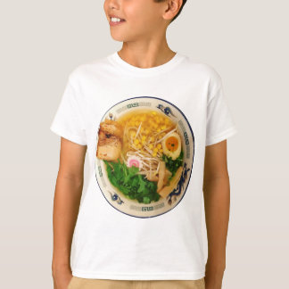 豚肉ラーメン麺スープ Tシャツ