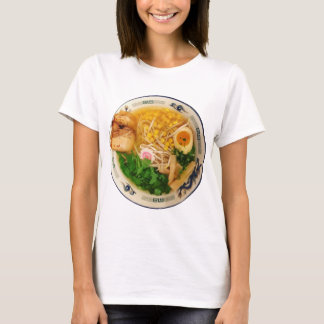 豚肉ラーメン麺スープ Tシャツ