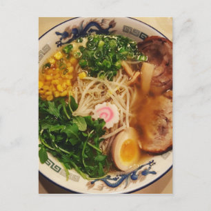 豚肉ラーメン ポストカード