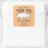 豚肉新品製カスタム品 スクエアシール (バッグ)