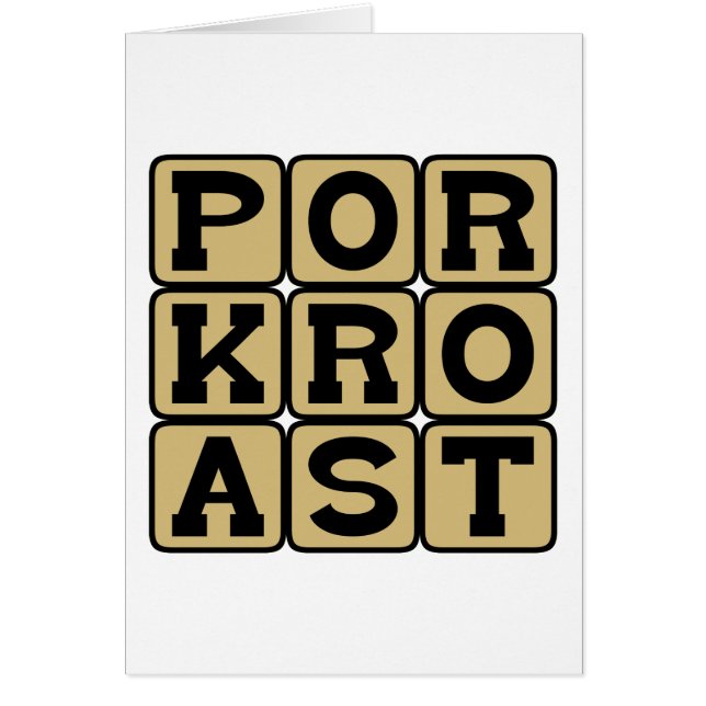 豚肉焼き (正面)