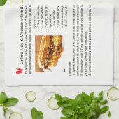 豚肉Macチーズパニーニ キッチンタオル (折り畳み)