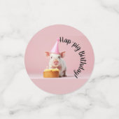 豚誕生日! コンフェッティ (スモール正面)