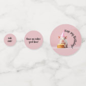 豚誕生日! コンフェッティ (裏面)